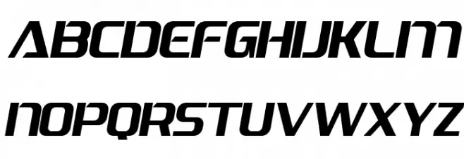 TRONECK Regular Fonte MAIÚSCULAS