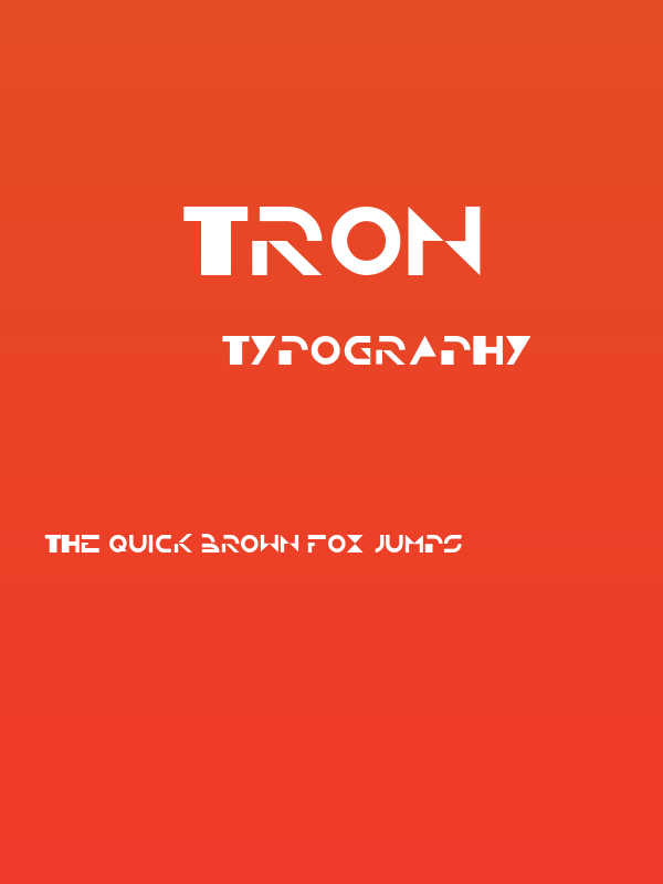 TRON Poster