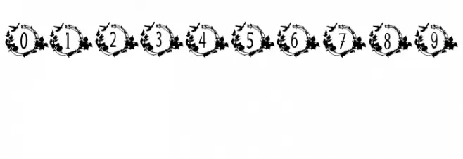 TROPICAL MONOGRAM Font OTHER CHARS