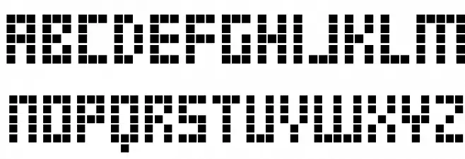 TRSMillion-Regular 字体 大写
