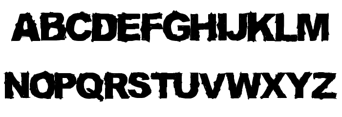 TRUCK DRIVER Font LOWERCASE