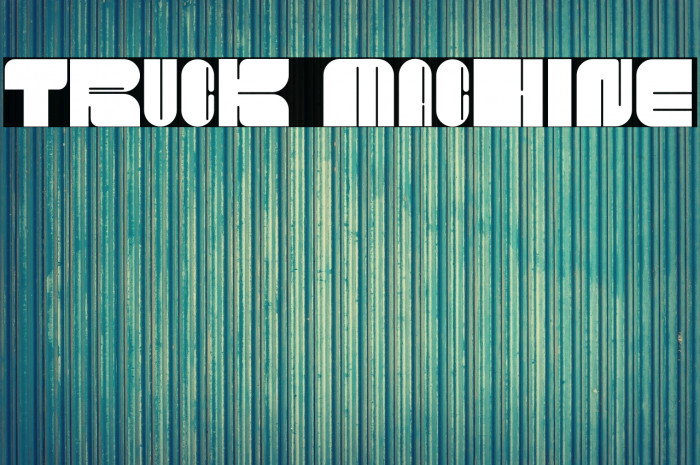 TRUCK MACHINE Example 1