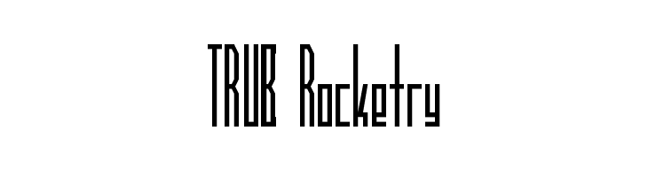 TRUCK Rocketry  font caratteri gratis