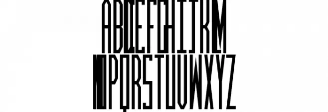 TRUCK Rocketry Schriftart Groß
