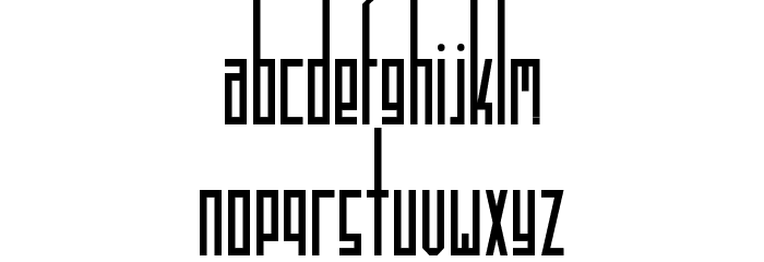 TRUCK Rocketry Font LOWERCASE