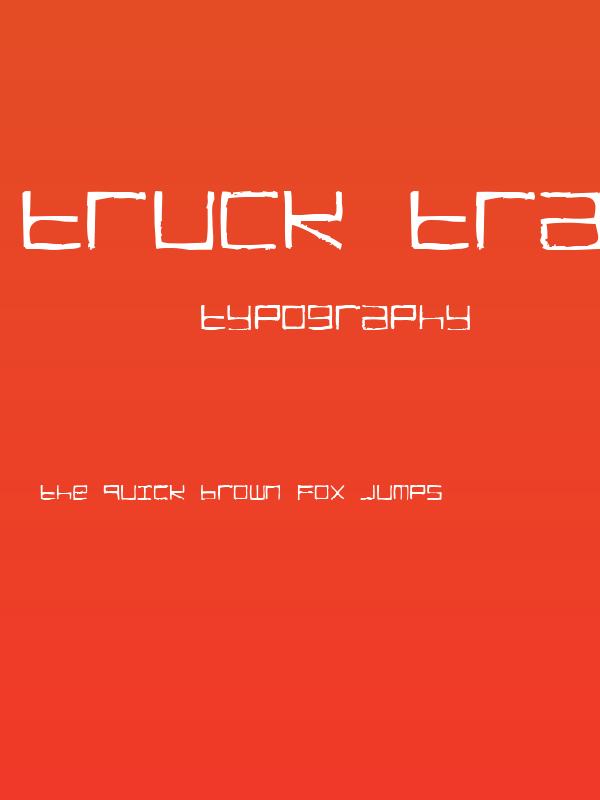 TRUCK Transmission Poster