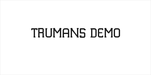 TRUMANS DEMO Logo
