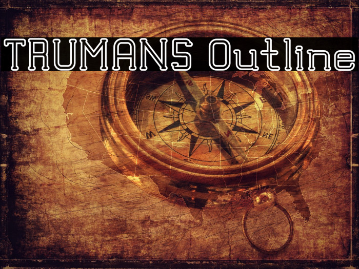 TRUMANS Outline Example 2