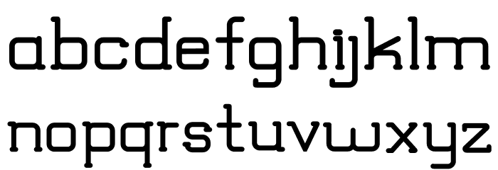 TRUMANS Font LOWERCASE