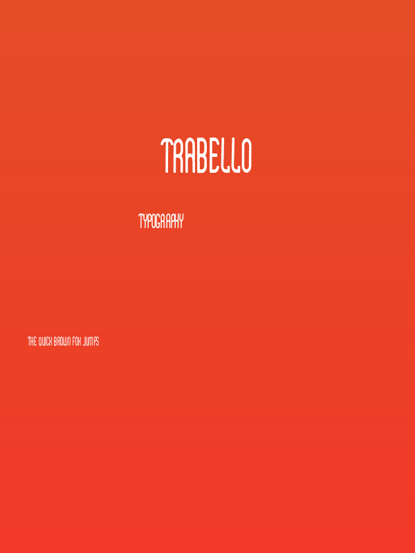 Trabello Poster