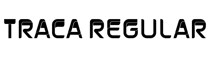 Traca Regular  Frei Schriftart Herunterladen