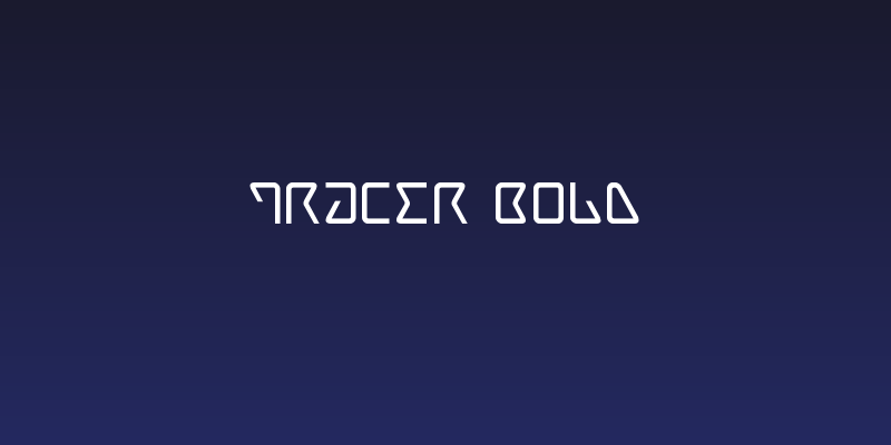Tracer Bold Social Header