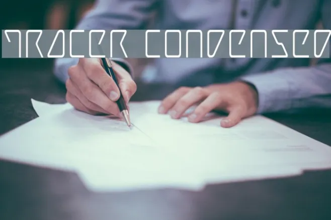 Tracer Condensed Example 1
