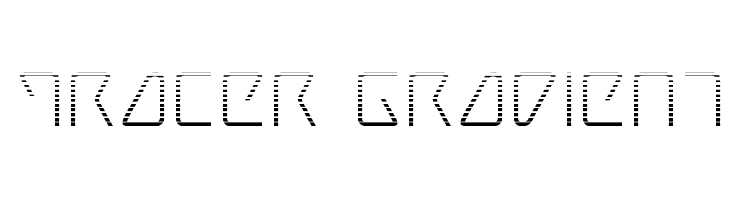 Tracer Gradient  Frei Schriftart Herunterladen