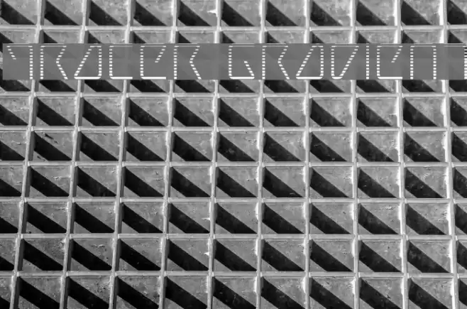 Tracer Gradient Font examples