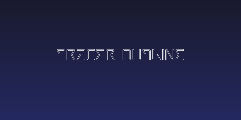 Tracer Outline Social Header