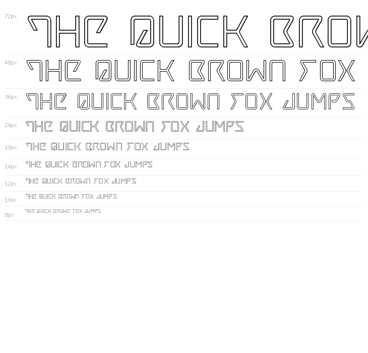 Tracer Outline Waterfall