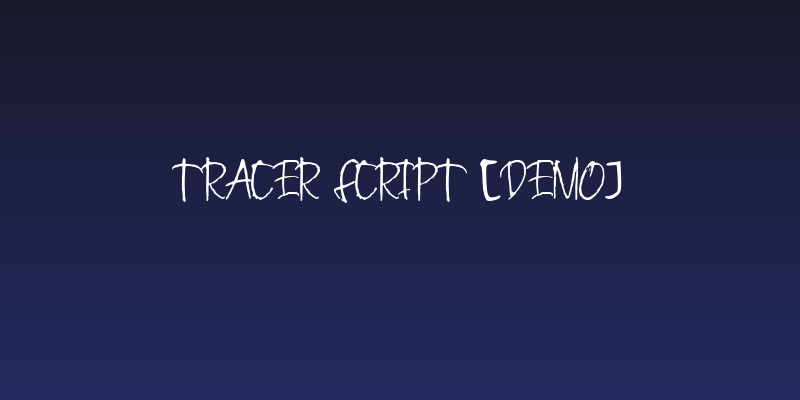 Tracer Script [Demo] Social Header