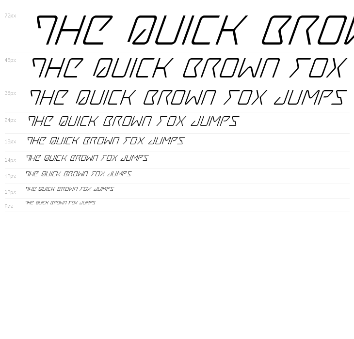 Tracer Super-Italic Waterfall