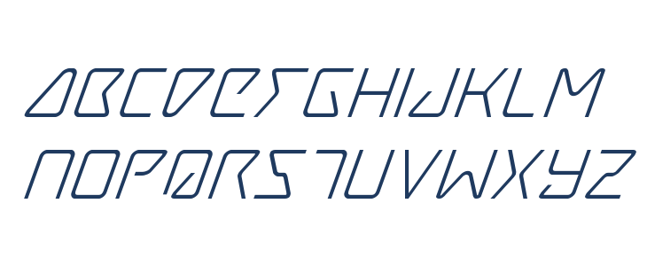 Tracer Super-Italic Lowercase