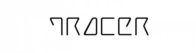 Tracer  Frei Schriftart Herunterladen