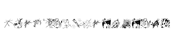 TracesOfKandinsky Font
