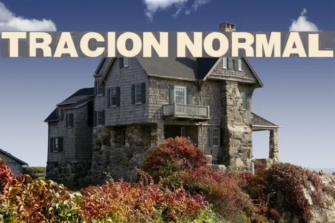 Tracion Normal Example 1