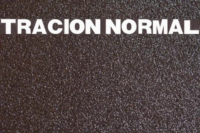 Tracion Normal Example 3