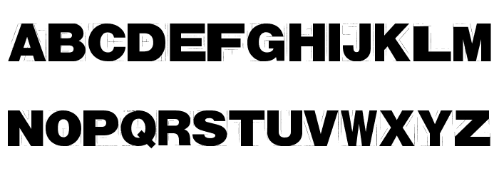 Tracion Normal Font LOWERCASE