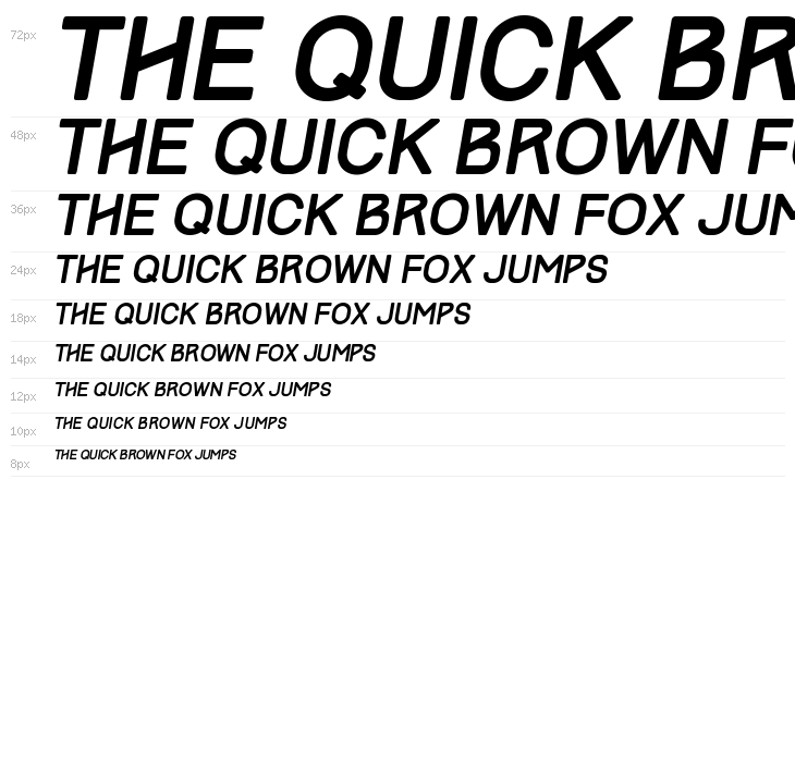 Track Italic Waterfall