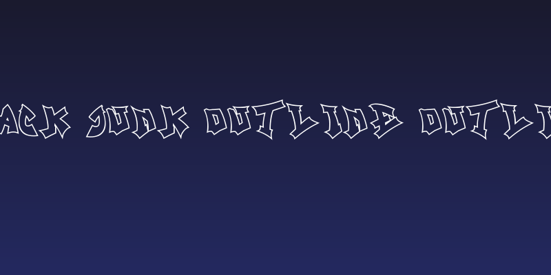 Track Junk Outline Outline Social Header