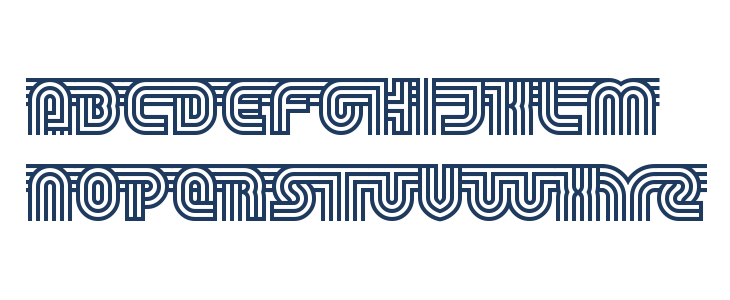 Track and Shield Lowercase