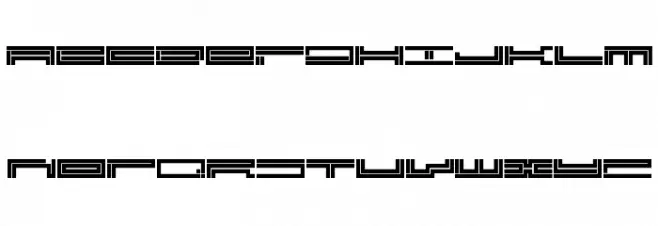 TrackManic Regular Font Litere mari