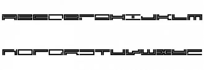 TrackManic Regular फ़ॉन्ट लोअरकेस