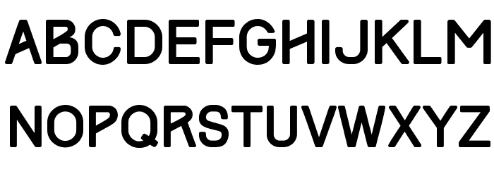 Track Font LOWERCASE