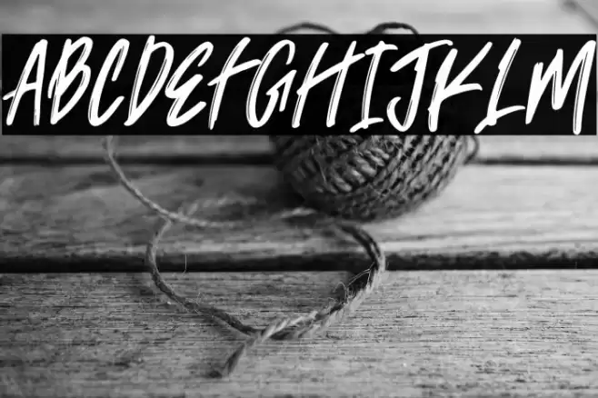 Trackers demo Font examples