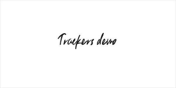Trackers demo Logo