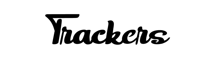 Trackers Font
