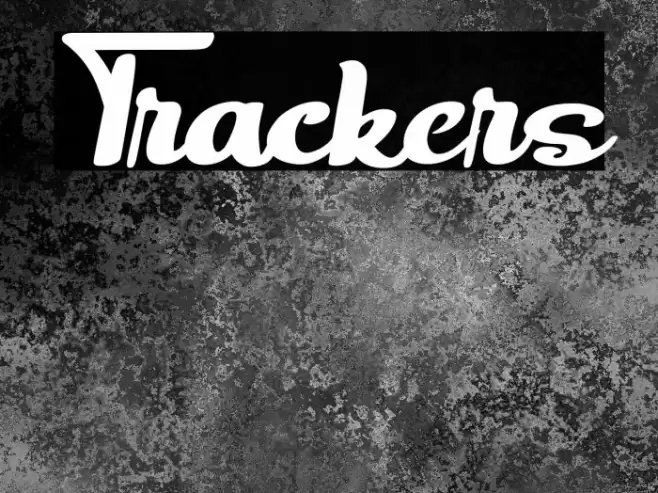 Trackers Font examples