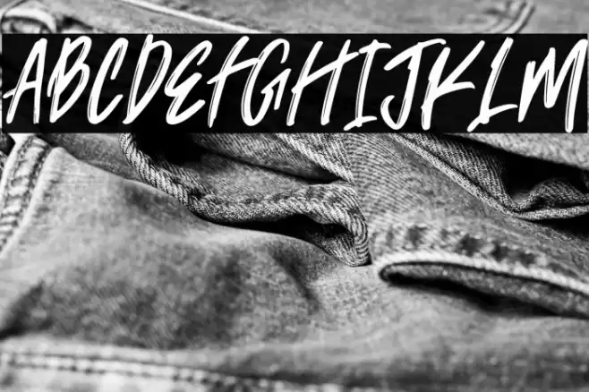 Trackersdemo Font examples