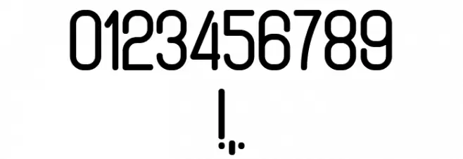 Tracking Black Font OTHER CHARS