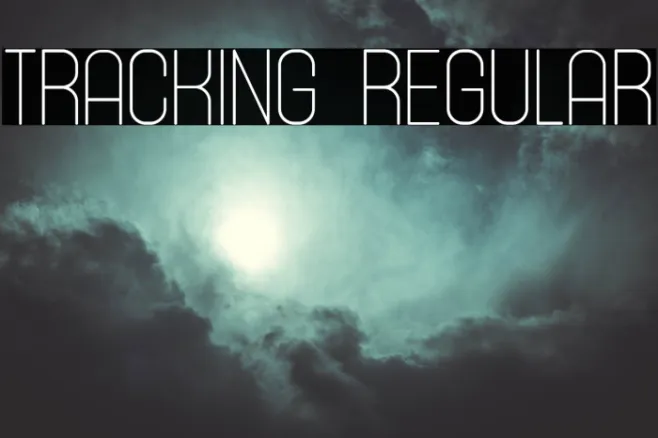 Tracking Regular Example 1