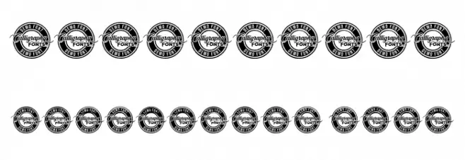 Trackwalker Demo Italic Font OTHER CHARS