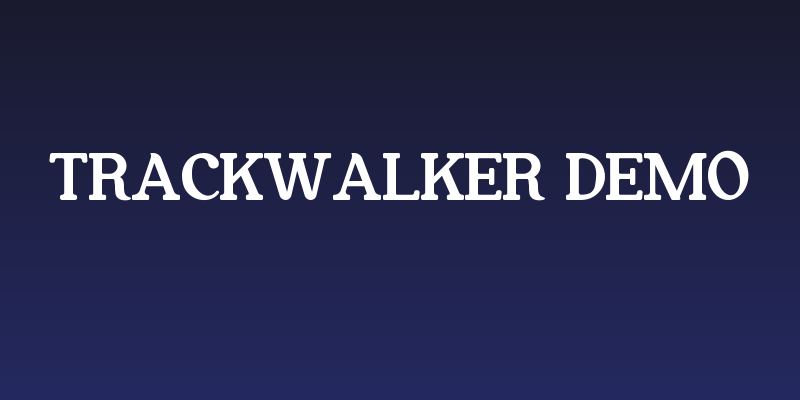 Trackwalker Demo Social Header