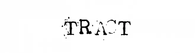 Tract  免费字体下载
