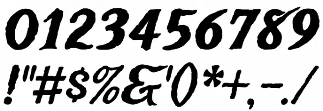 Trade Winds Font OTHER CHARS