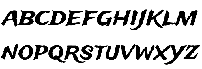 Trade Winds Font LOWERCASE