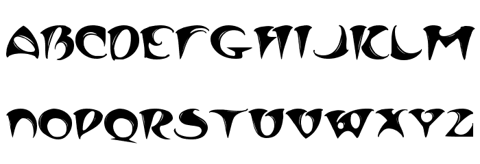 TradeWinds Font LOWERCASE