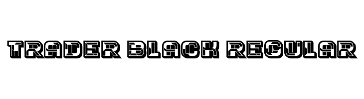 Trader Black Regular  免费字体下载