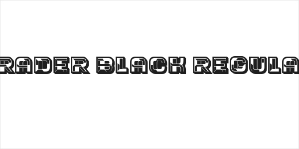 Trader Black Regular Logo